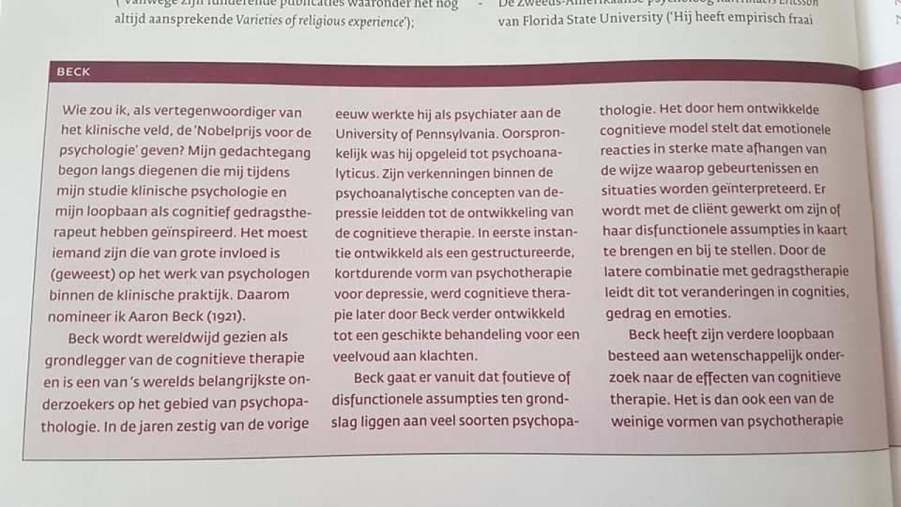Psychocare - NIP Publicatie 2015