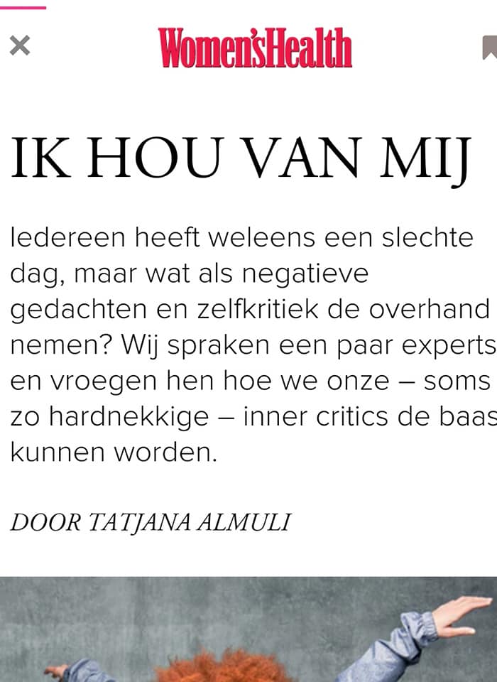 Psychocare - Womens health - Ik hou van mij 1
