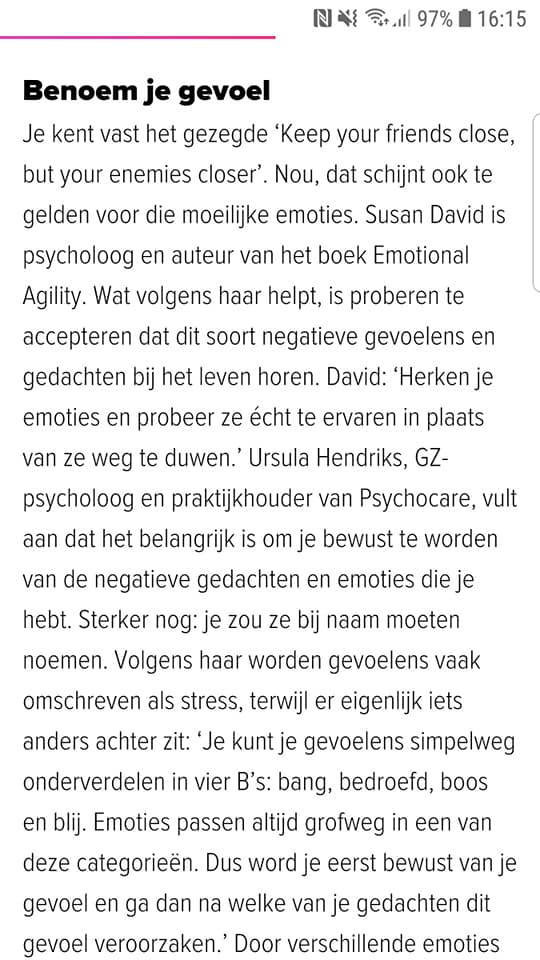 Psychocare - Womens health - Ik hou van mij 4